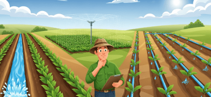 دانلود ppt پاورپوینت روش های آبیاری کمیاب و عالی