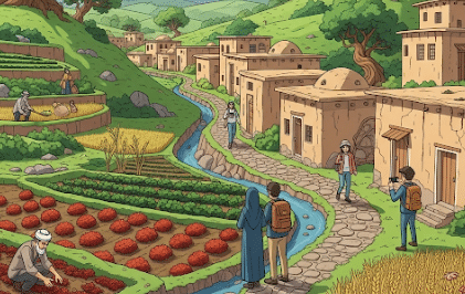 دانلود ppt پاورپوینت روستای کاهو مشهد کمیاب و عالی