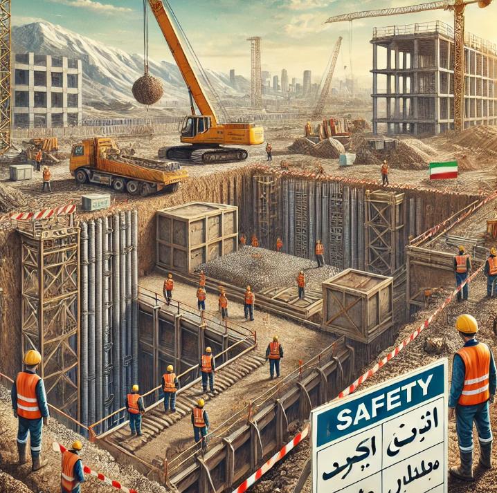دانلود پاورپوینت ایمنی در عملیات ساختمانی کمیاب و عالی ppt
