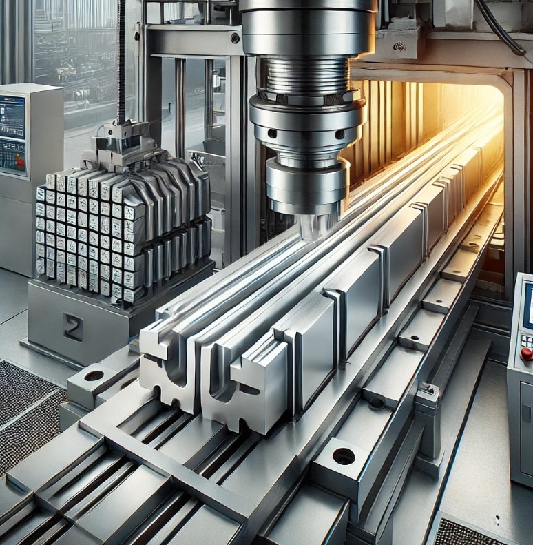 روش تولید پروفیل اکستروژن (Extrusion)