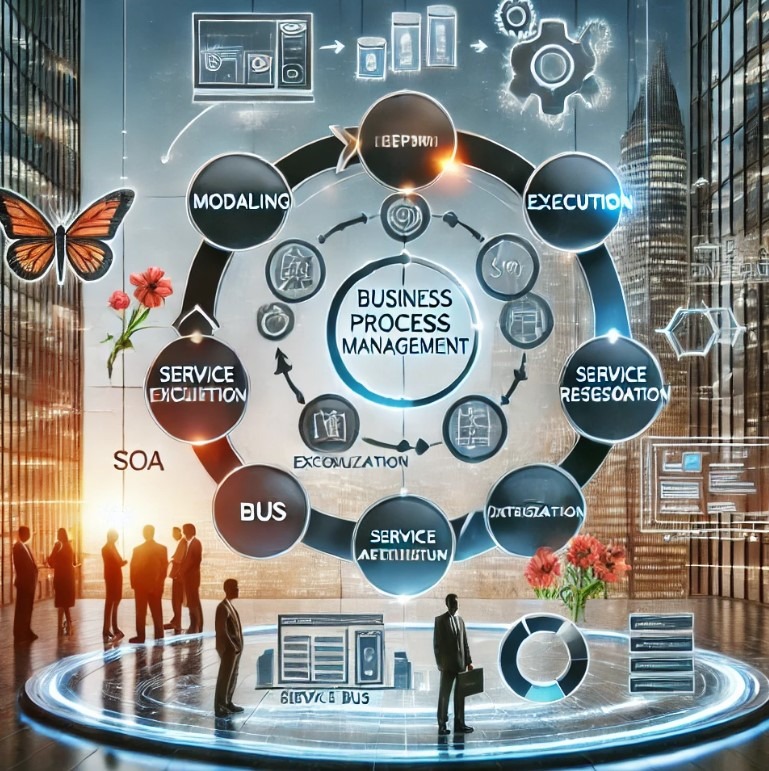 دانلود پاورپوینت مدیریت فرایندهای کسب‌وکار (BPM) کمیاب و عالی