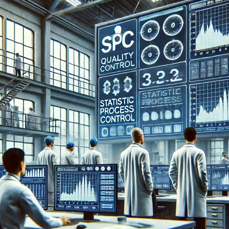 دانلود پاورپوینت کنترل فرآیند آماری (SPC) و تحلیل کیفیت تولید ppt