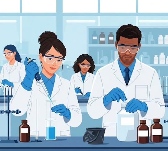 دانلود ppt پاورپوینت ایمنی کار با مواد شیمیایی کمیاب و عالی