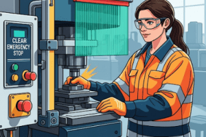 دانلود ppt پاورپوینت ایمنی دستگاههای پرس کمیاب و عالی