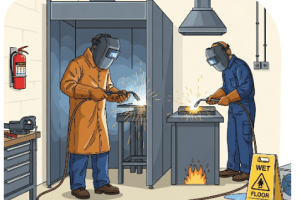 دانلود ppt پاورپوینت ایمنی در جوشکاری و برشکاری کمیاب و عالی