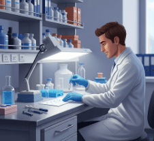 دانلود ppt پاورپوینت کنترل کیفی آزمایشگاه میکروب شناسی کمیاب و عالی