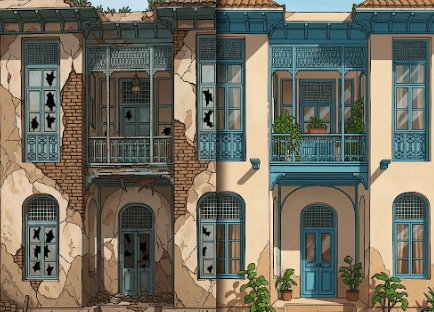 دانلود ppt پاورپوینت مرمت خانه خیاطی بوشهر کمیاب و عالی