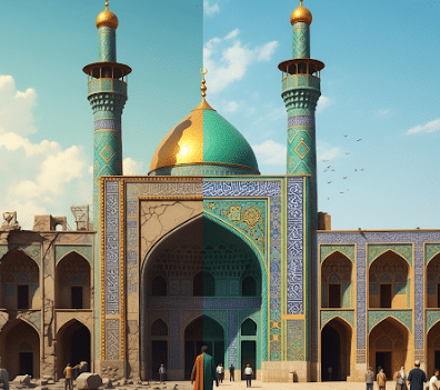دانلود ppt پاورپوینت مرمت مسجد سپه سالار تهران کمیاب و عالی