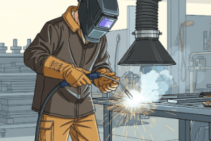 دانلود ppt پاورپوینت ایمنی و بهداشت در عملیات جوشکاری کمیاب و عالی