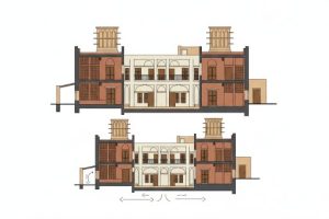 دانلود ppt پاورپوینت معماری سنتی بوشهر کمیاب و عالی